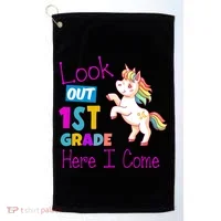 Look Out 1st Grade Here I Come Golf Towel thumb 0