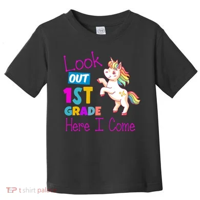 Look Out 1st Grade Here I Come Toddler T-Shirt