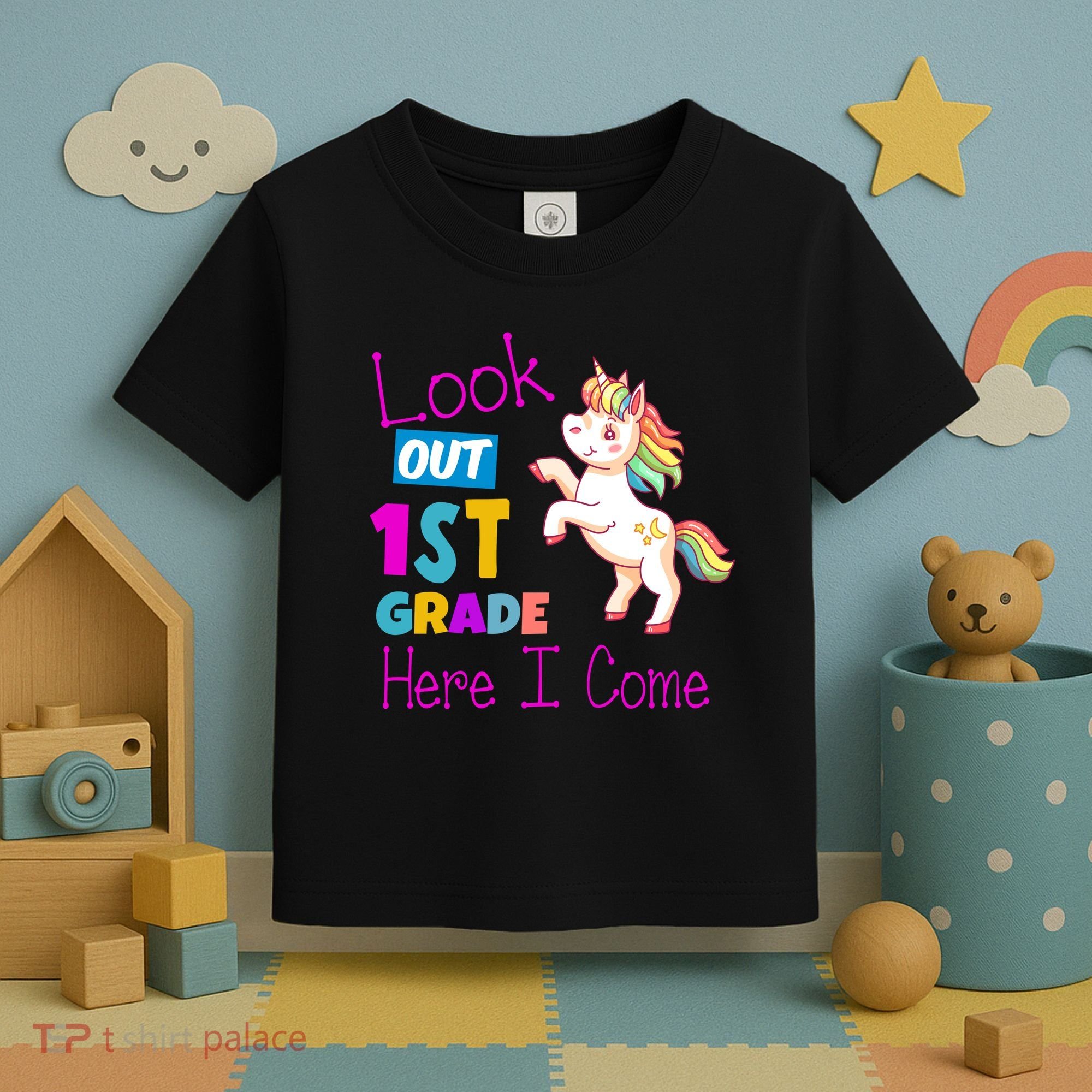 Look Out 1st Grade Here I Come Toddler T-Shirt