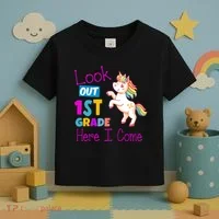 Look Out 1st Grade Here I Come Toddler T-Shirt thumb 3