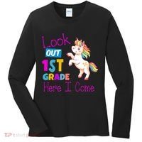 Look Out 1st Grade Here I Come Women's Long Sleeve Shirt thumb 0