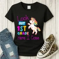 Look Out 1st Grade Here I Come Women's T-Shirt thumb 3