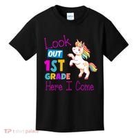 Look Out 1st Grade Here I Come Kids T-Shirt thumb 0