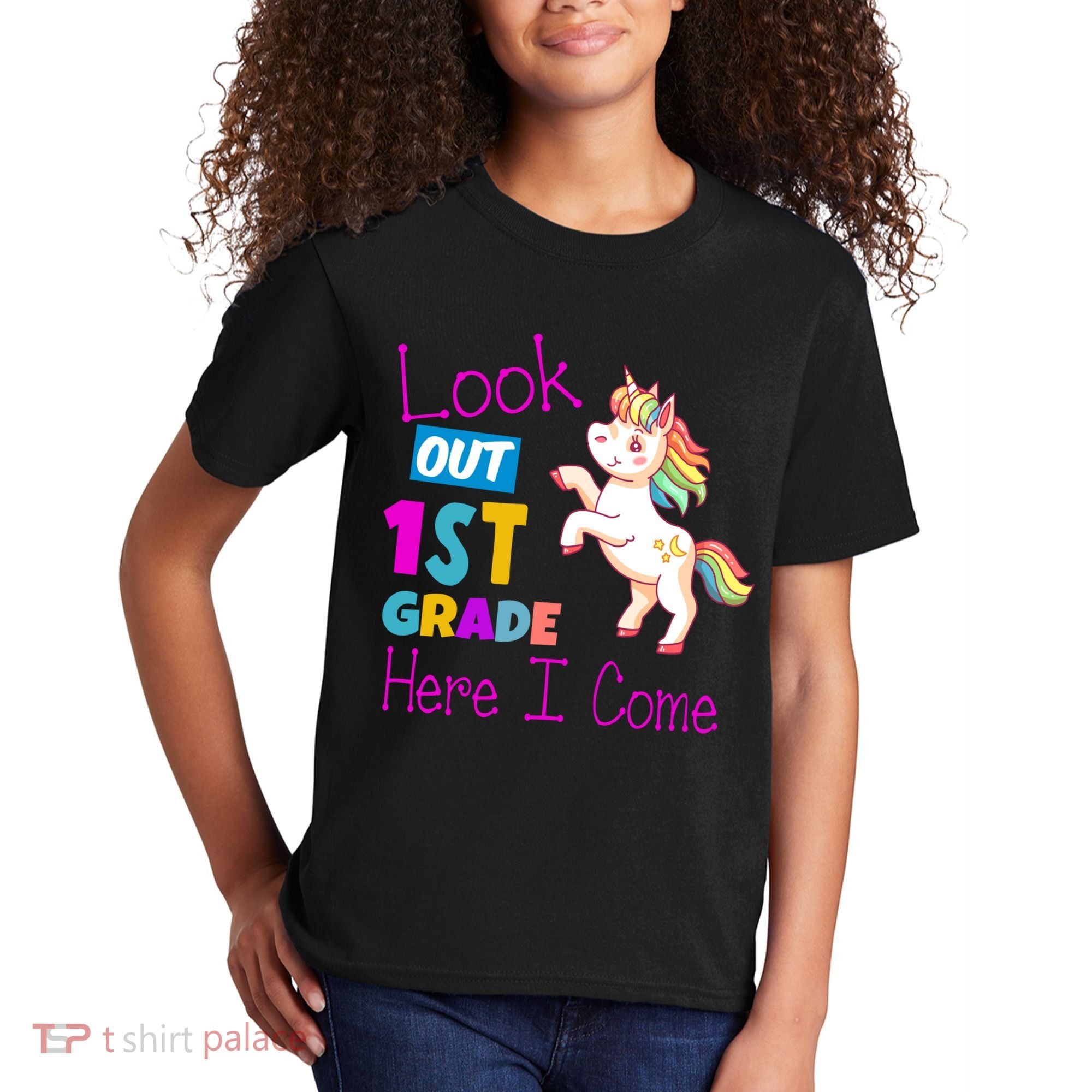 Look Out 1st Grade Here I Come Kids T-Shirt