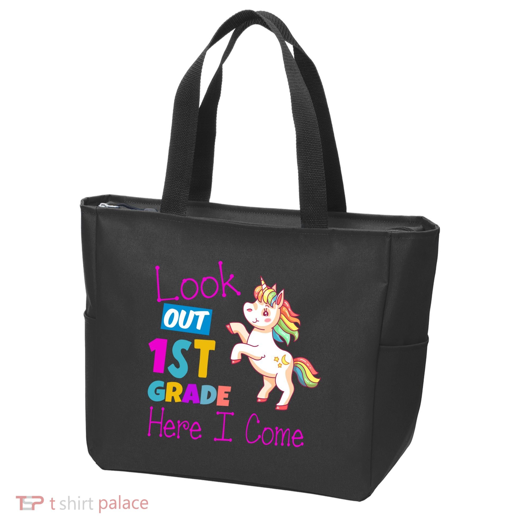 Look Out 1st Grade Here I Come Tote Bag