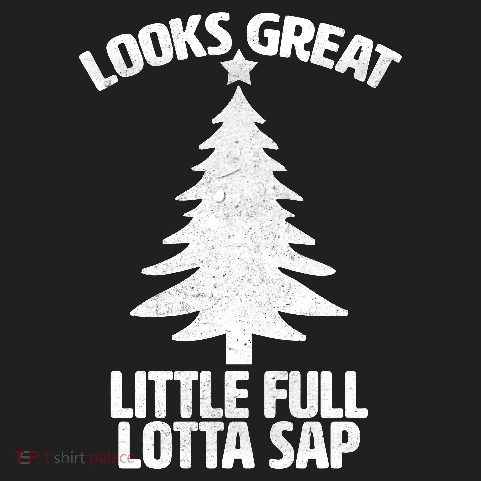 Looks Great Little Full Lotta Sap Funny Christmas Beanie