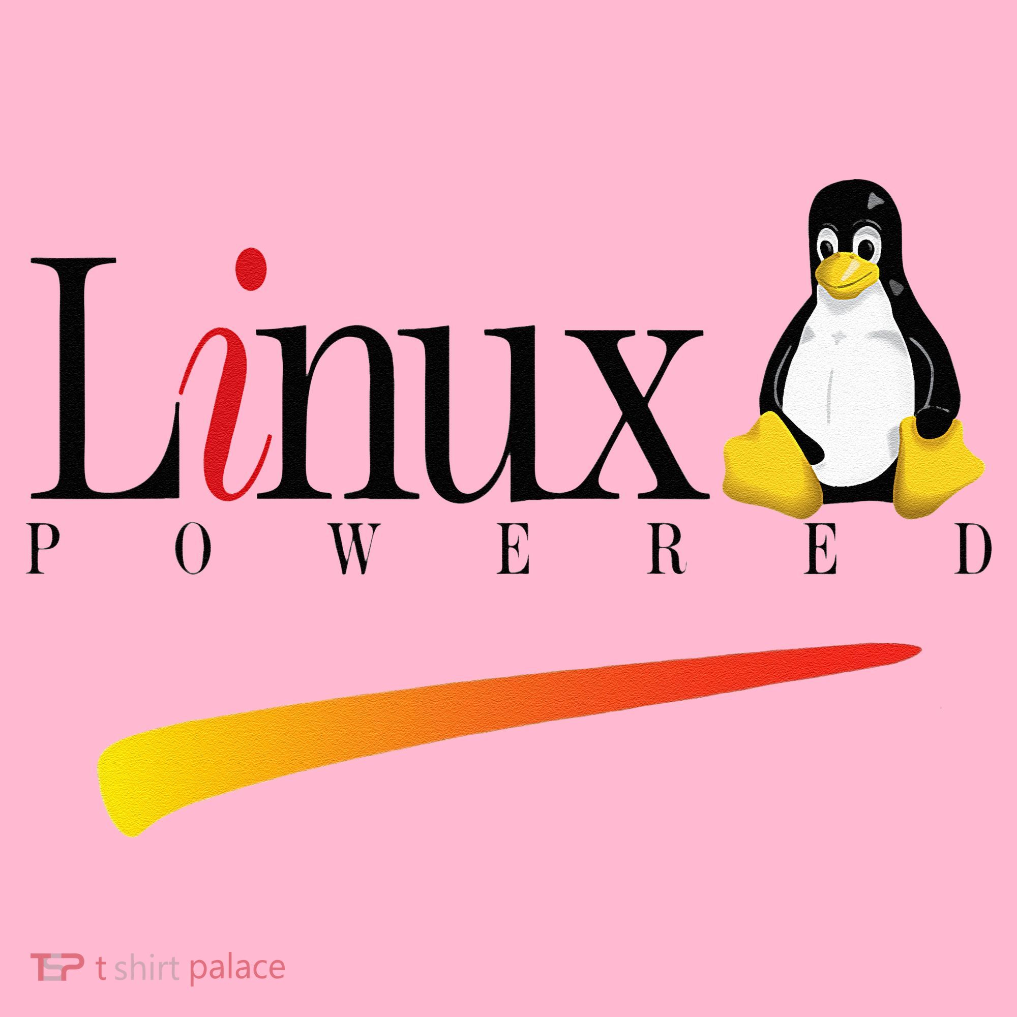 Linux Os Powered By Linux Tux Penguin Coaster
