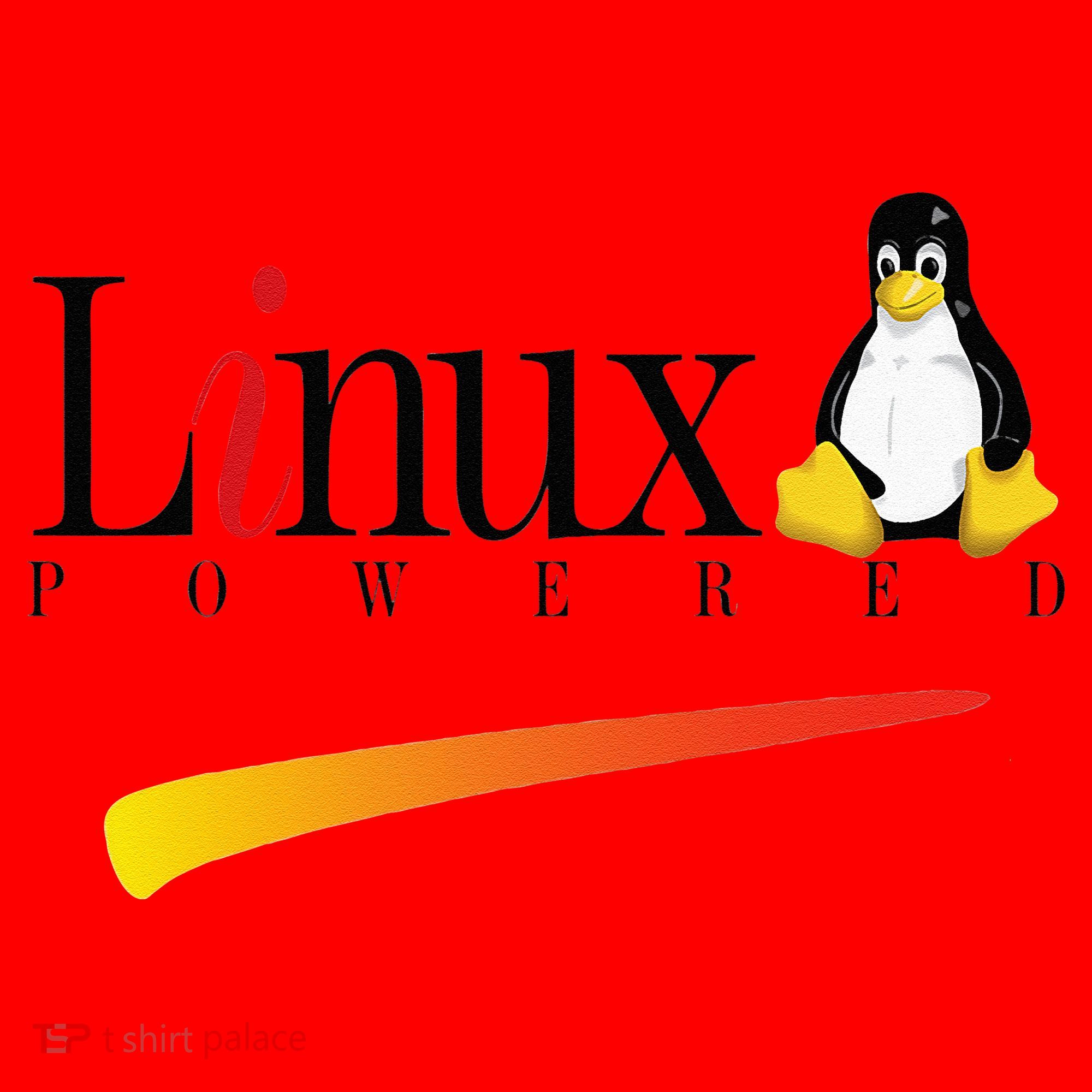 Linux Os Powered By Linux Tux Penguin Santa Hat