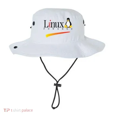 Linux Os Powered By Linux Tux Penguin Bucket Hat