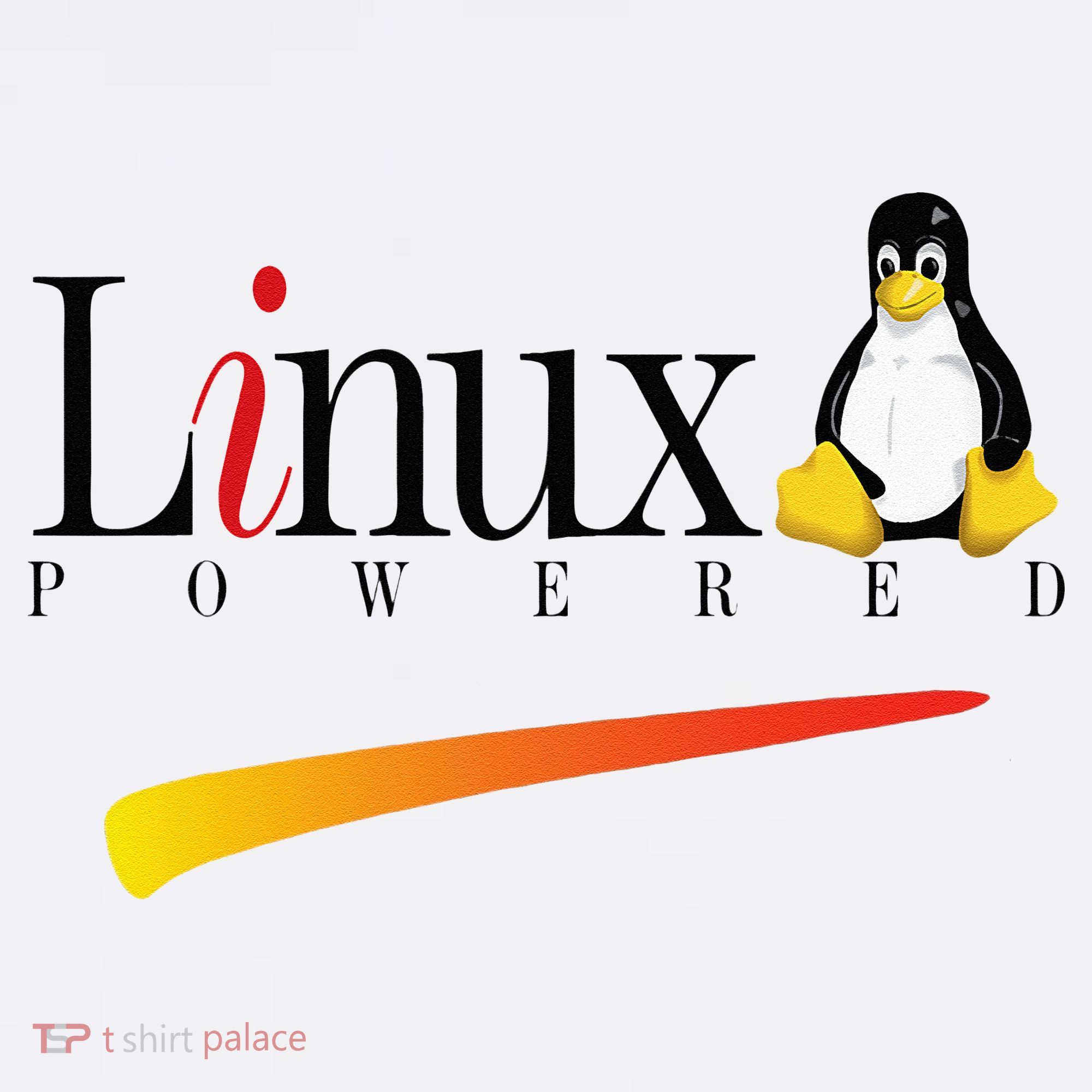 Linux Os Powered By Linux Tux Penguin Polo