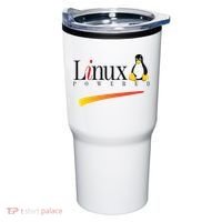 Linux Os Powered By Linux Tux Penguin Tumbler thumb 0