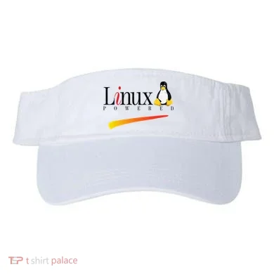 Linux Os Powered By Linux Tux Penguin Visor