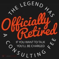 Legend Officially Retired 's Funny Retirement Pajama Set thumb 2