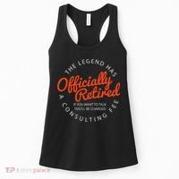 Legend Officially Retired 's Funny Retirement Women's Tank Top thumb 0
