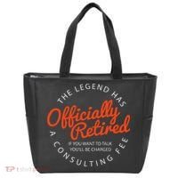 Legend Officially Retired 's Funny Retirement Tote Bag thumb 0