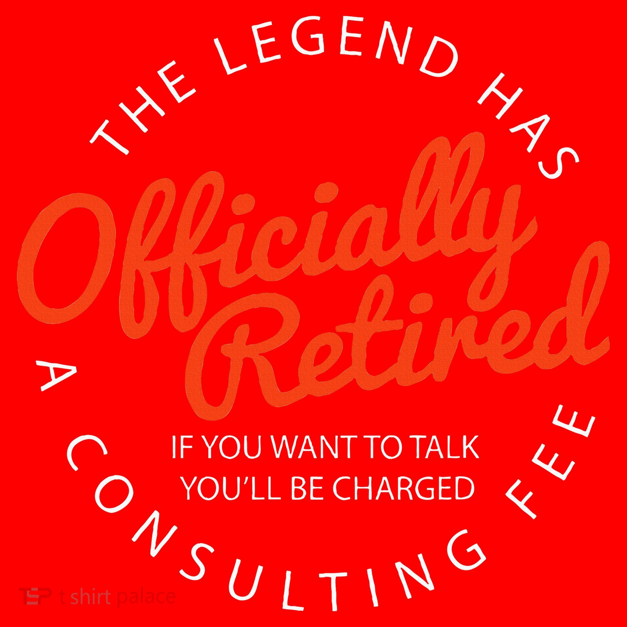 Legend Officially Retired 's Funny Retirement Santa Hat