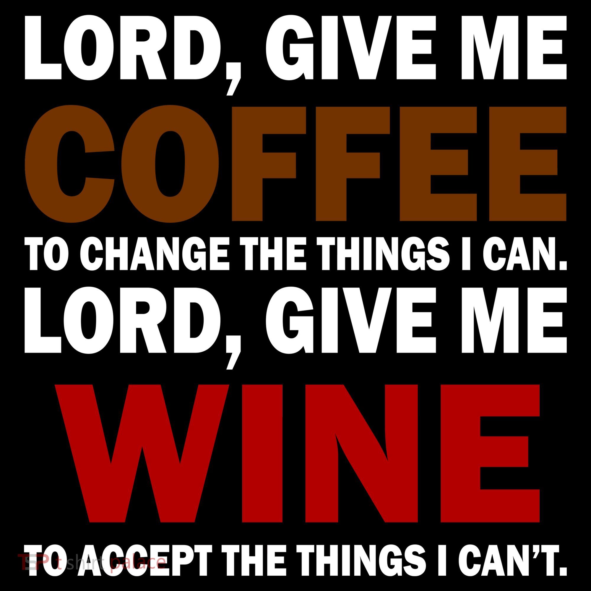 Lord Give Me Coffee Wine Coaster