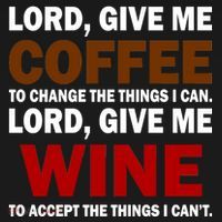 Lord Give Me Coffee Wine Women's Long Sleeve Shirt thumb 2