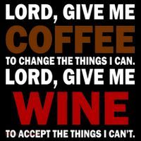Lord Give Me Coffee Wine Women's T-Shirt thumb 6
