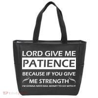 Lord Give Me Patience Tote Bag thumb 0