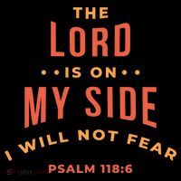 Lord Is On My Side Psalm 118:6 Toddler Hoodie thumb 2