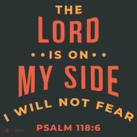 Lord Is On My Side Psalm 118:6 Kids Hoodie thumb 5