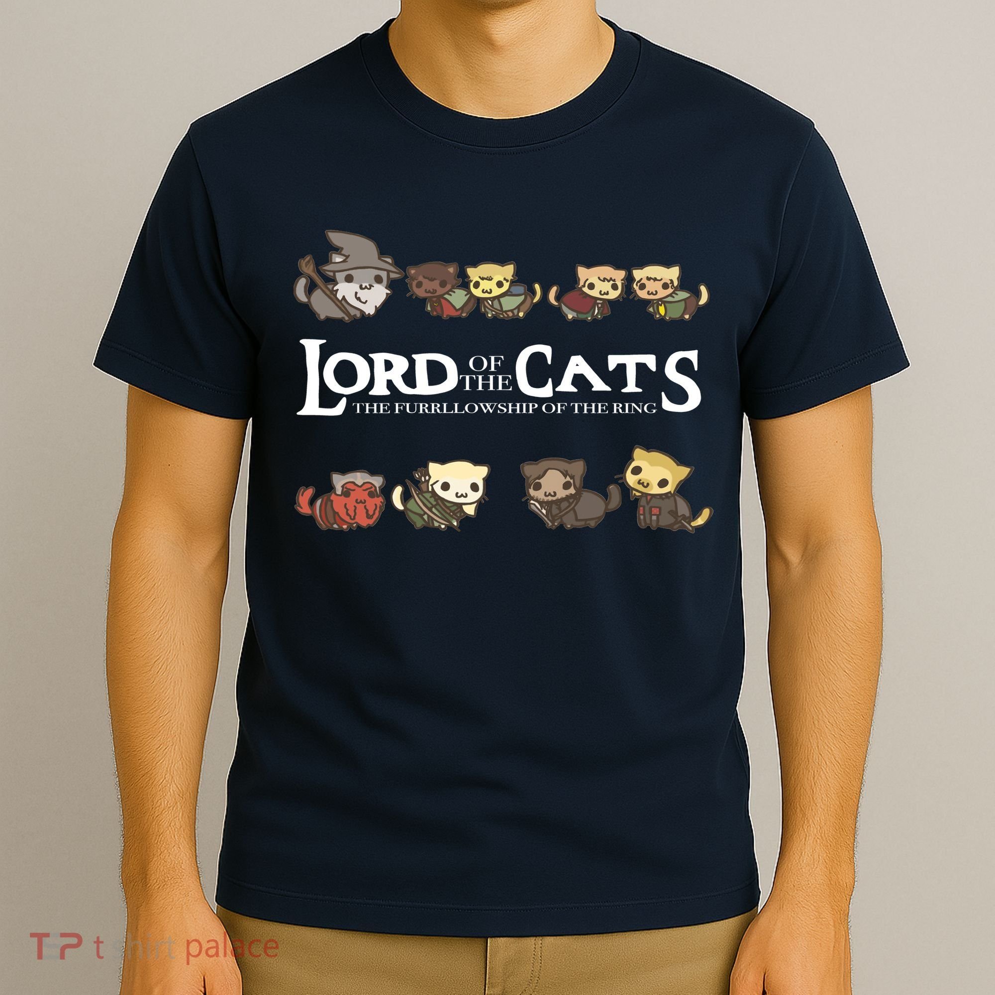 Lord Of The Cats The Furrllowship Of The Ring T-Shirt