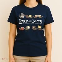 Lord Of The Cats The Furrllowship Of The Ring T-Shirt thumb 4