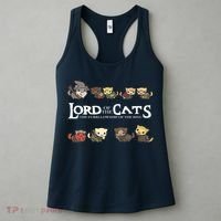 Lord Of The Cats The Furrllowship Of The Ring Women's Tank Top thumb 3