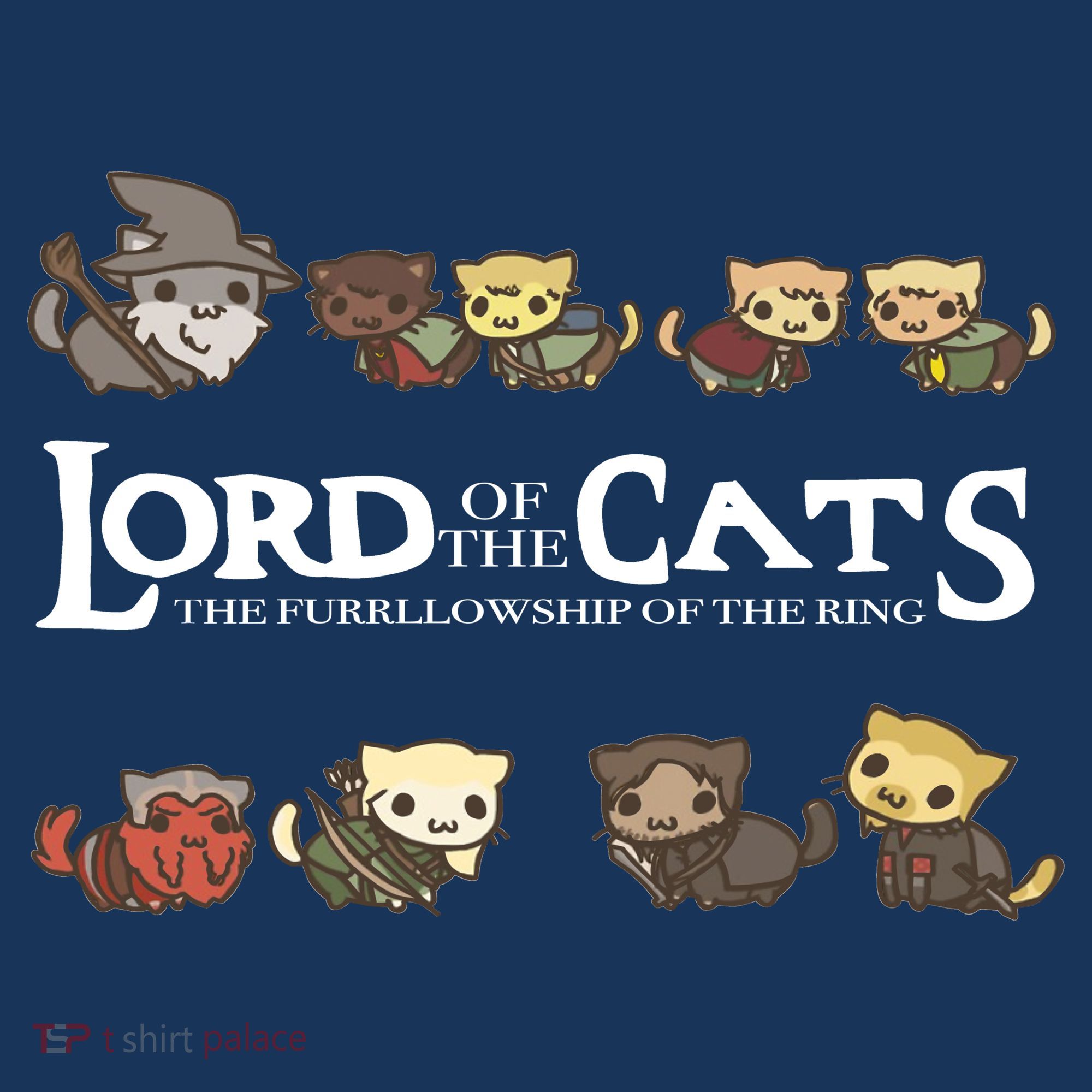 Lord Of The Cats The Furrllowship Of The Ring Women's Tank Top