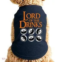 Lord Of The Drinks Doggie Tank thumb 0