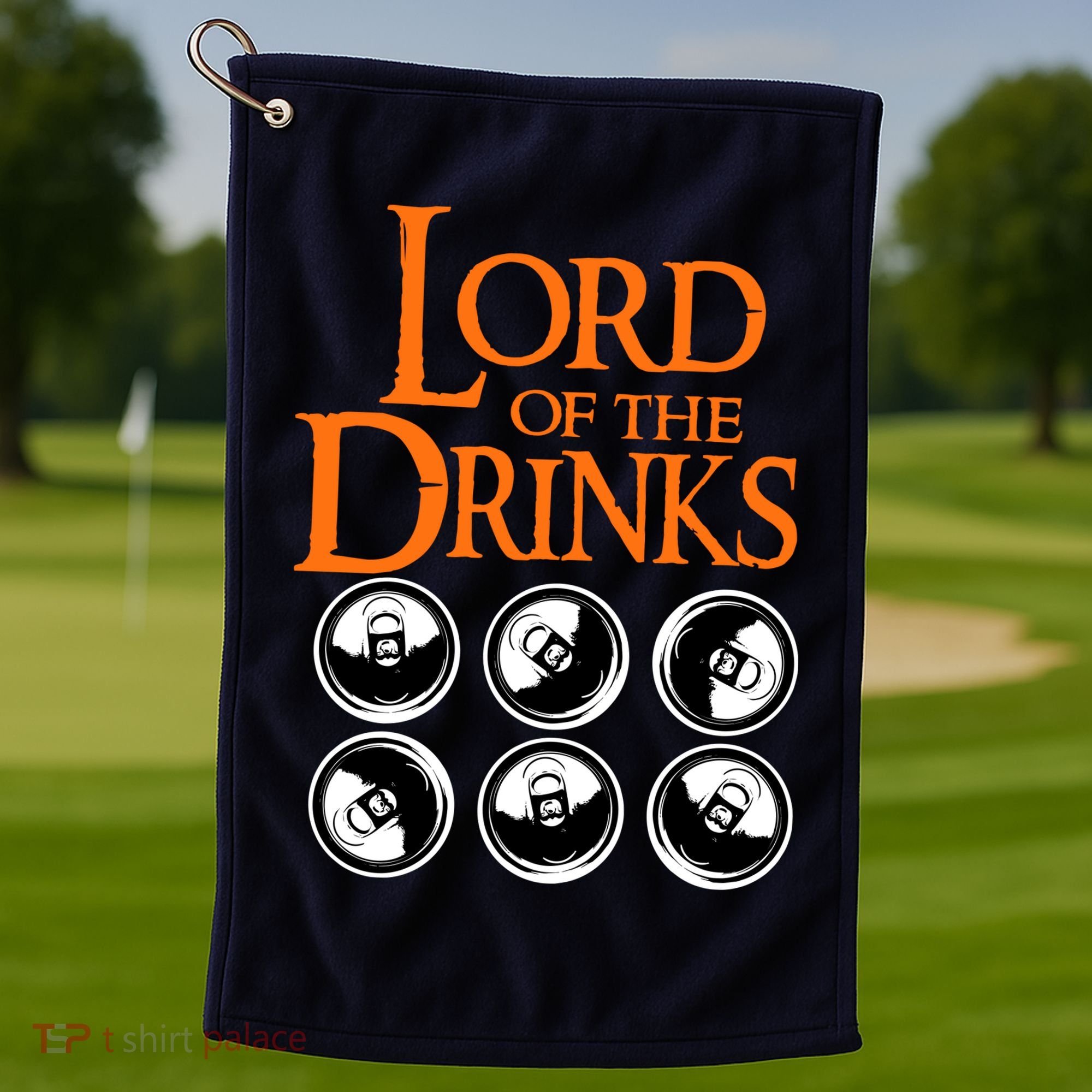 Lord Of The Drinks Golf Towel