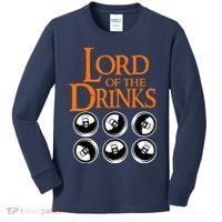 Lord Of The Drinks Kids Long Sleeve Shirt thumb 0