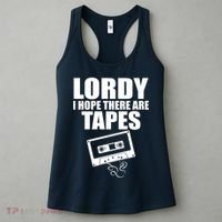 Lordy I Hope There Are Tapes Comey Catchphrase Women's Tank Top thumb 3