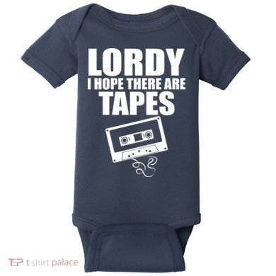 Lordy I Hope There Are Tapes Comey Catchphrase Baby Bodysuit