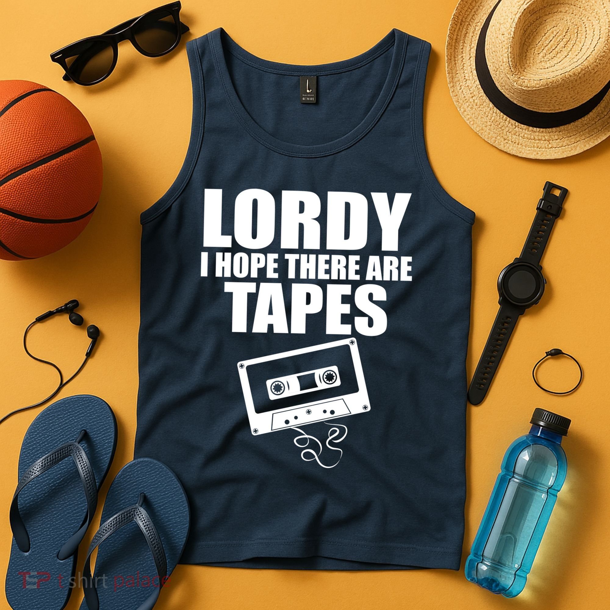 Lordy I Hope There Are Tapes Comey Catchphrase Tank Top