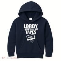 Lordy I Hope There Are Tapes Comey Catchphrase Kids Hoodie thumb 0
