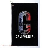 Los Angeles Golf Towel thumb 0