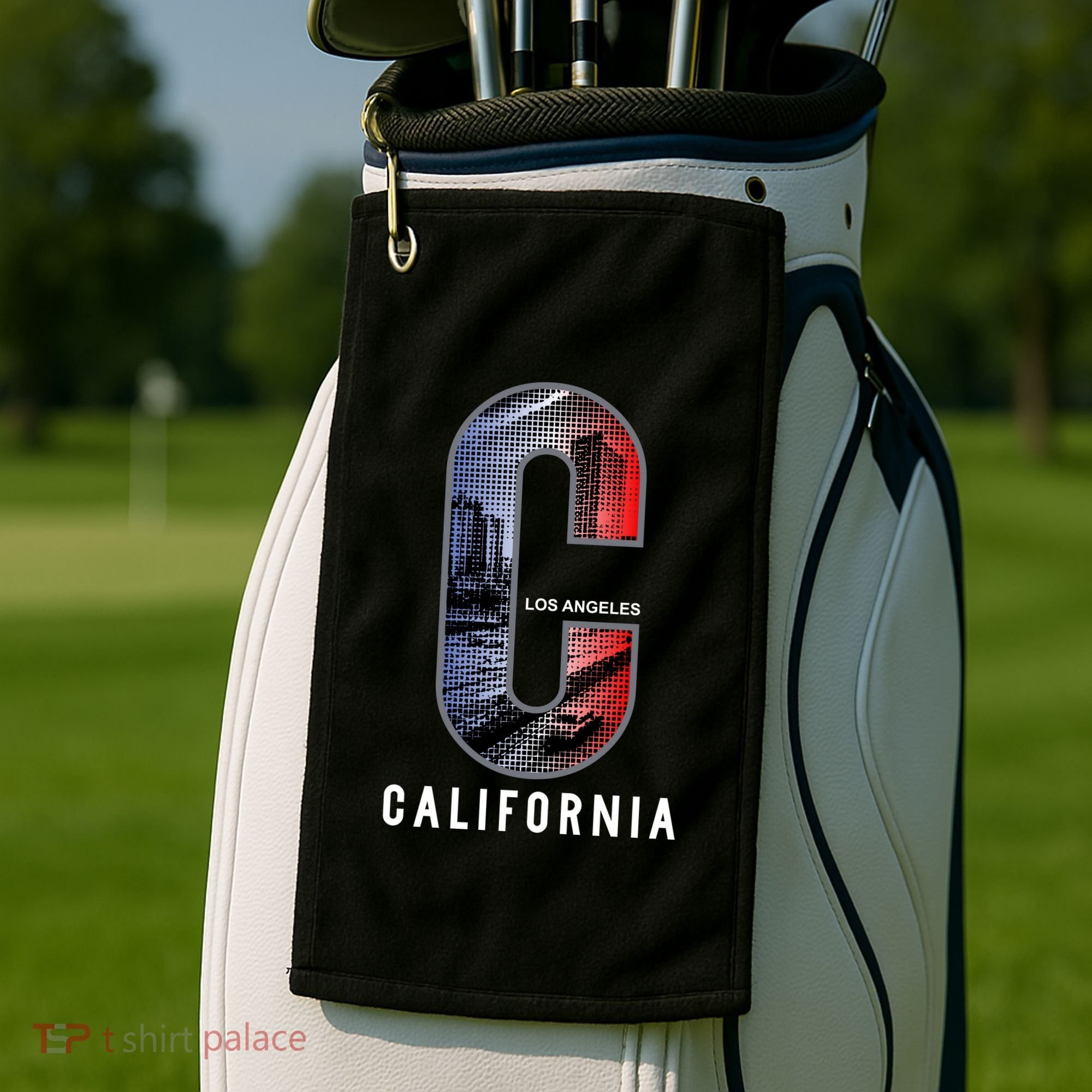 Los Angeles Golf Towel