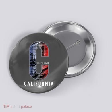 Los Angeles Button