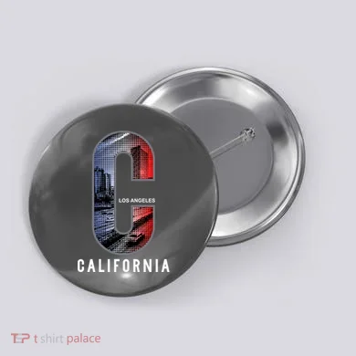 Los Angeles Button