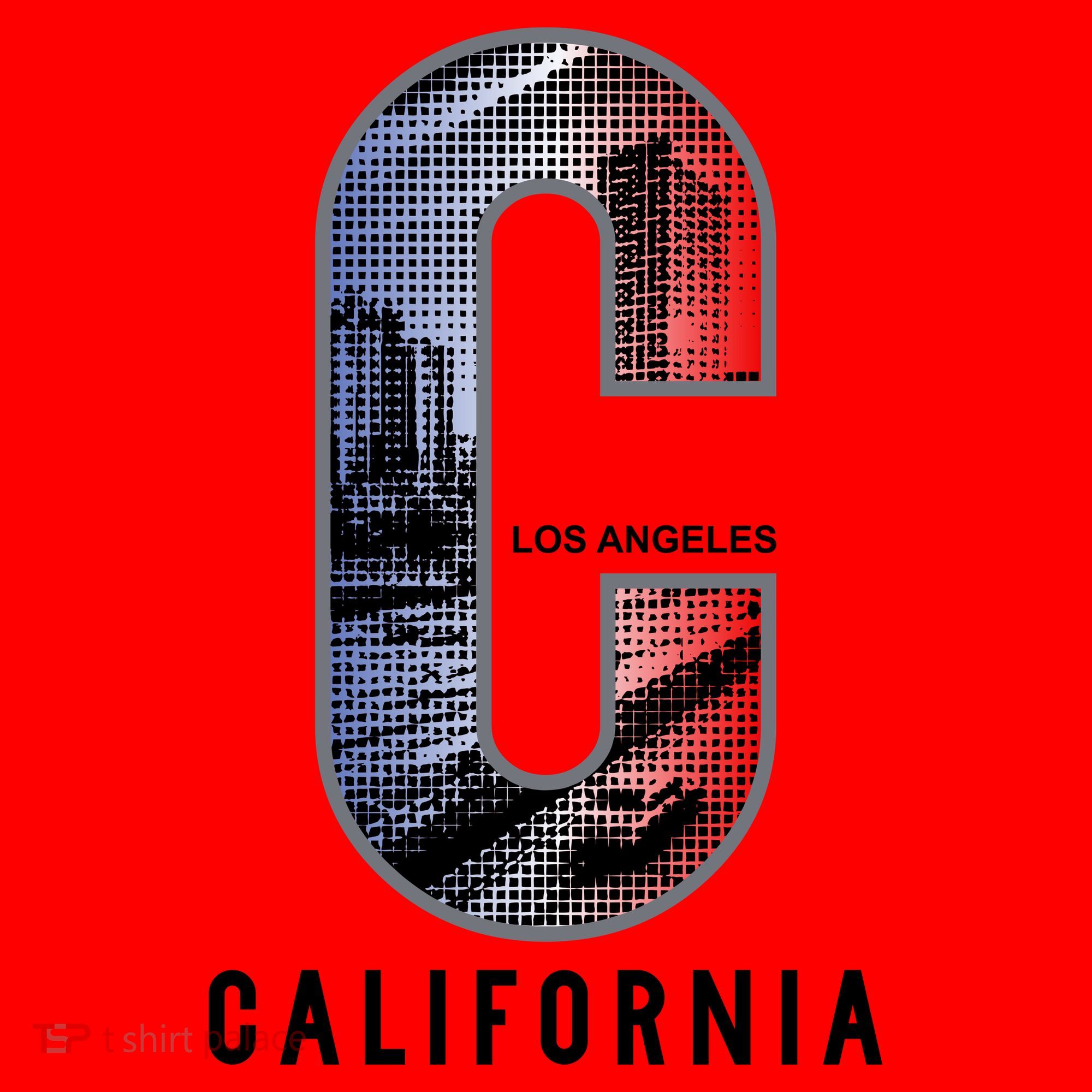Los Angeles Santa Hat