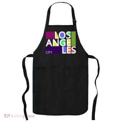 Los Angeles 1980's Logo Apron