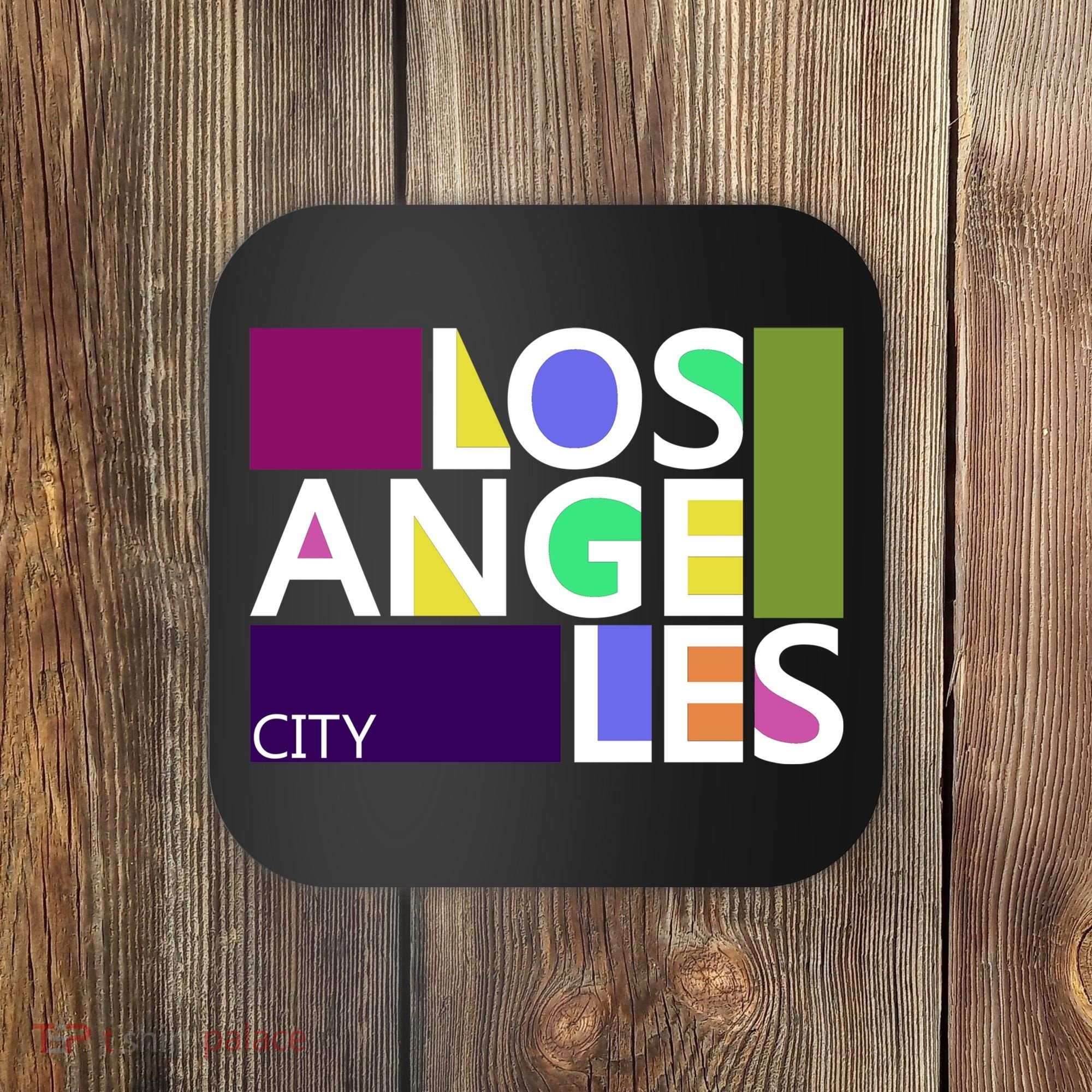 Los Angeles 1980's Logo Coaster
