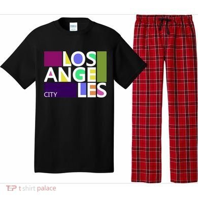 Los Angeles 1980's Logo Pajama Set