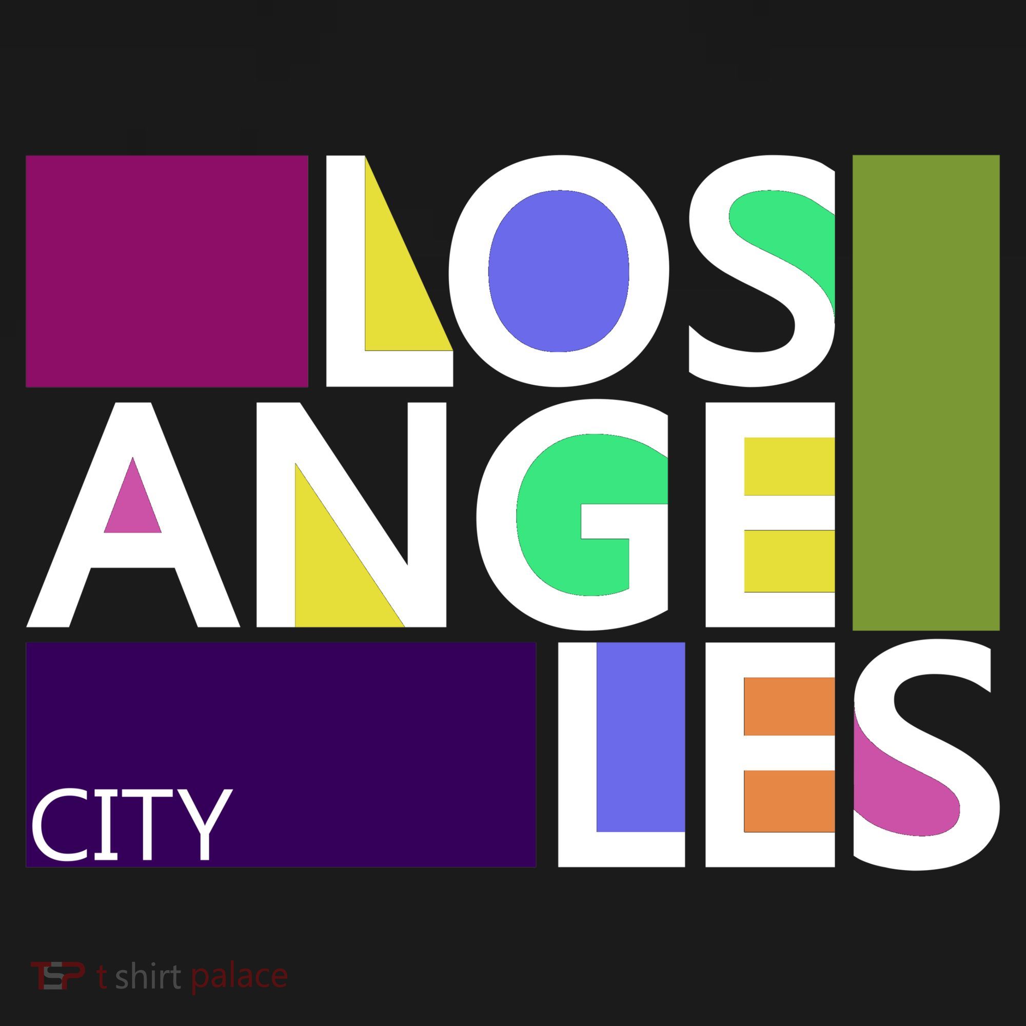 Los Angeles 1980's Logo Mousepad