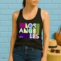 Los Angeles 1980's Logo Women's Tank Top thumb 2