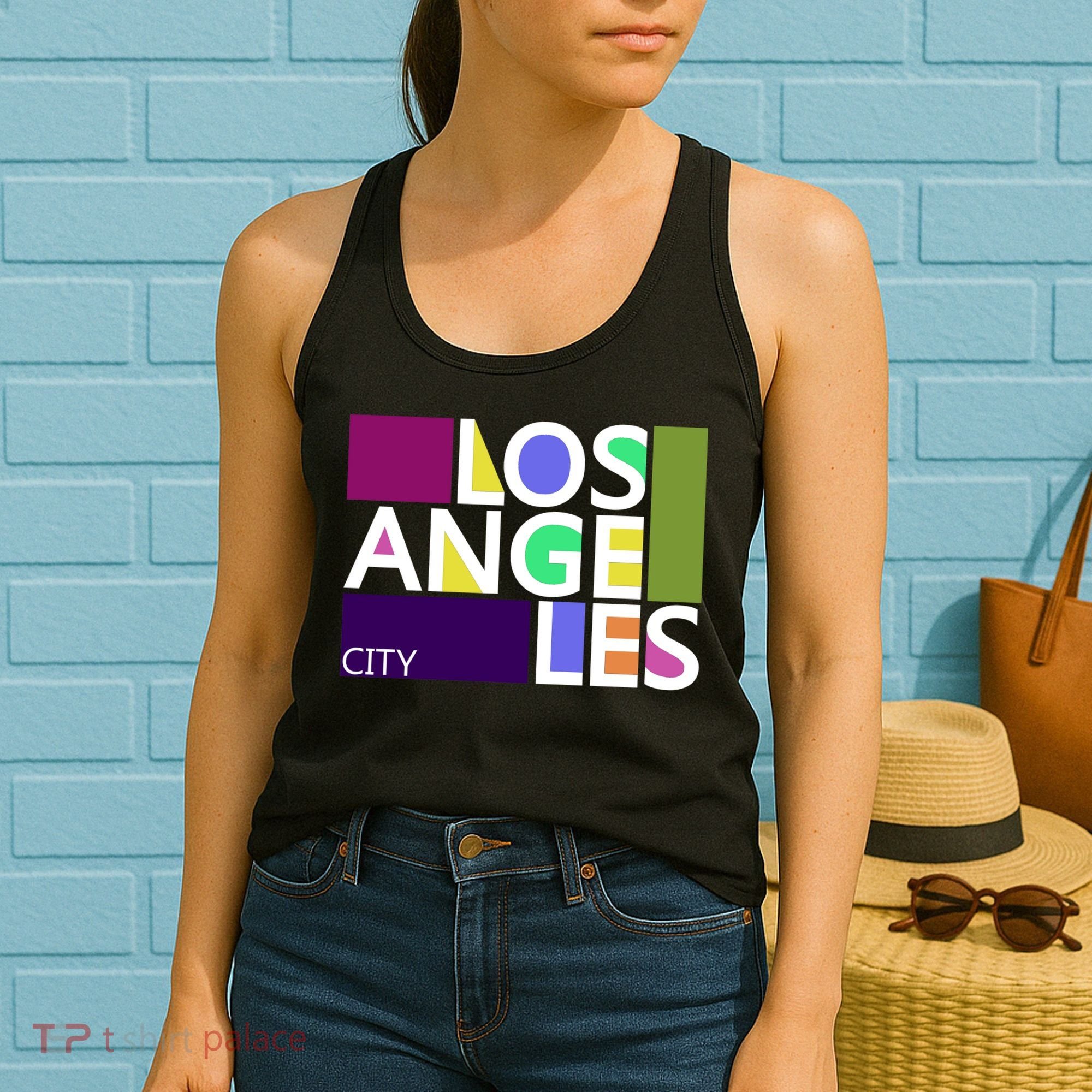 Los Angeles 1980's Logo Women's Tank Top