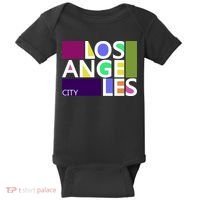 Los Angeles 1980's Logo Baby Bodysuit thumb 0
