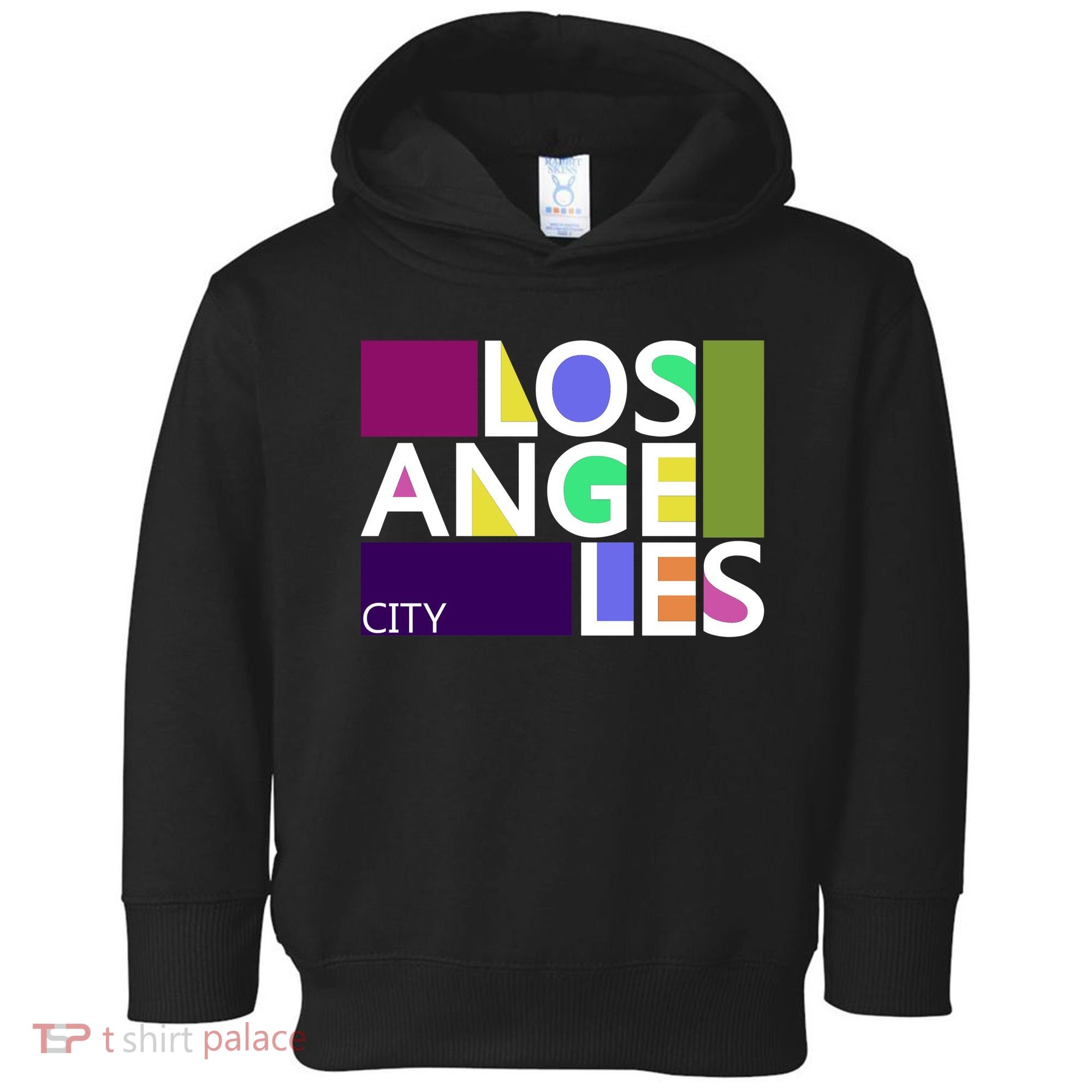 Los Angeles 1980's Logo Toddler Hoodie